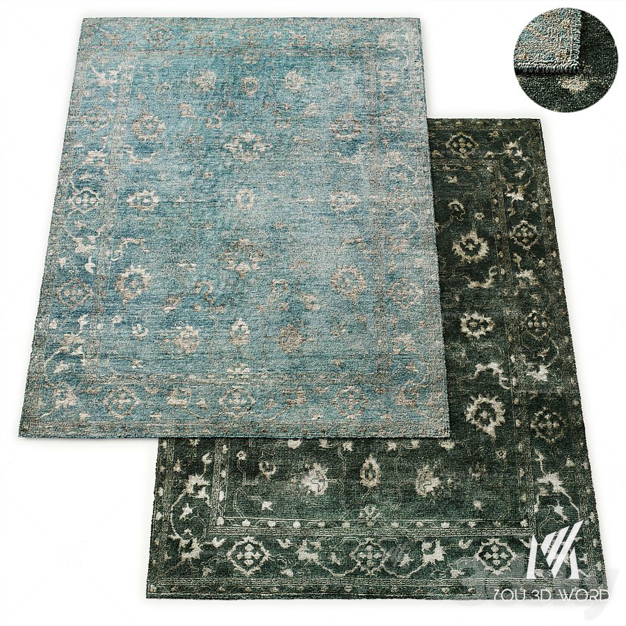 Roma Hand-Knotted Rug RH Collection